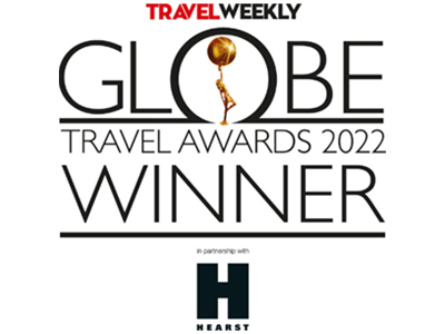 Globe travel awards winner logo